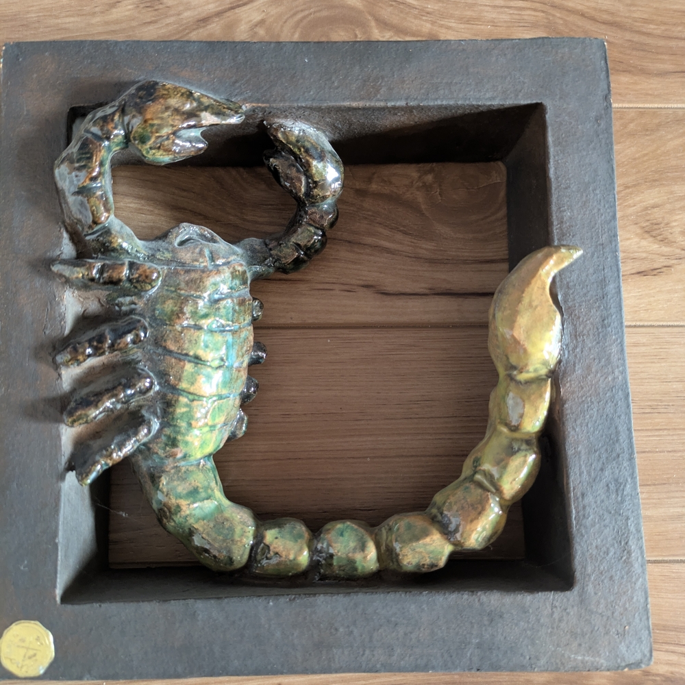 Vintage  Scorpion Art